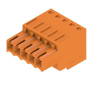 box connection tension-clamp 5 poles of number mm2 5 1 50 3 mm in pitch a 5 14 v 160 connection wire connector pcb
