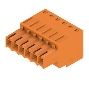 box connection tension-clamp 6 poles of number mm2 5 1 50 3 mm in pitch a 5 14 v 160 connection wire connector pcb