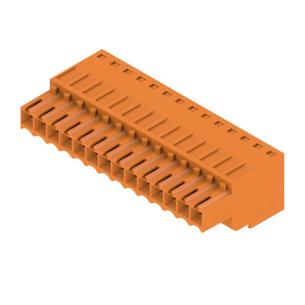 box connection tension-clamp 14 poles of number mm2 5 1 50 3 mm in pitch a 5 14 v 160 connection wire connector pcb