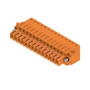 box connection tension-clamp 14 poles of number mm2 5 1 50 3 mm in pitch a 5 14 v 160 connection wire connector pcb