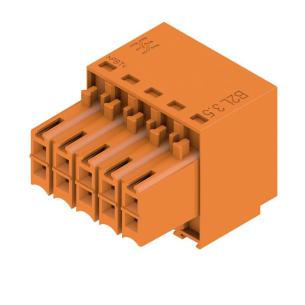 box connection tension-clamp 10 poles of number mm2 1 50 3 mm in pitch a 3 10 v 160 connection wire connector pcb