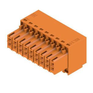 box connection tension-clamp 18 poles of number mm2 1 50 3 mm in pitch a 3 10 v 160 connection wire connector pcb