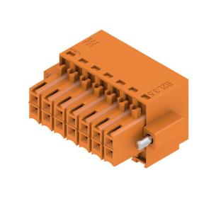 box connection tension-clamp 14 poles of number mm2 1 50 3 mm in pitch a 3 10 v 160 connection wire connector pcb