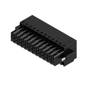 box connection tension-clamp 24 poles of number mm2 1 50 3 mm in pitch a 3 10 v 160 connection wire connector pcb