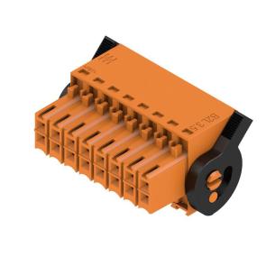 box connection tension-clamp 16 poles of number mm2 1 50 3 mm in pitch a 3 10 v 160 connection wire connector pcb