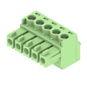 box connection yoke clamping 5 poles of number mm2 5 1 81 3 mm in pitch a 5 17 v 160 connection wire connector pcb