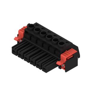 box connection yoke clamping 6 poles of number mm2 10 62 7 mm in pitch a 57 v 1000 connection wire connector pcb