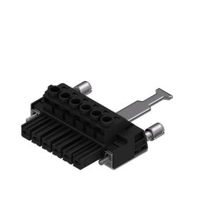 box connection yoke clamping 6 poles of number mm2 10 62 7 mm in pitch a 57 v 1000 connection wire connector pcb