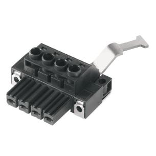 box connection yoke clamping 4 poles of number mm2 10 62 7 mm in pitch a 57 v 1000 connection wire connector pcb