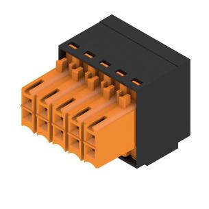 box connection tension-clamp 10 poles of number mm2 1 50 3 mm in pitch a 6 10 v 160 connection wire connector pcb
