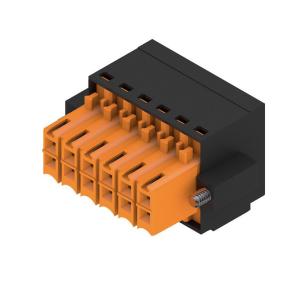 box connection tension-clamp 12 poles of number mm2 1 50 3 mm in pitch a 6 10 v 160 connection wire connector pcb