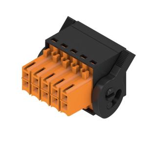 box connection tension-clamp 10 poles of number mm2 1 50 3 mm in pitch a 6 10 v 160 connection wire connector pcb