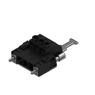 box connection yoke clamping 3 poles of number mm2 6 62 7 mm in pitch a 57 v 1000 connection wire connector pcb