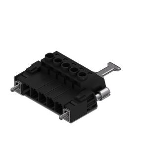 box connection yoke clamping 5 poles of number mm2 6 62 7 mm in pitch a 57 v 1000 connection wire connector pcb
