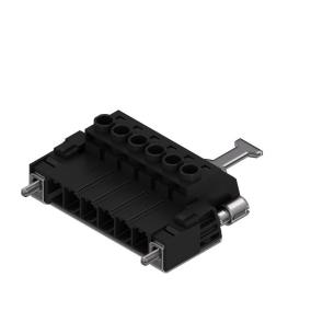 box connection yoke clamping 6 poles of number mm2 6 62 7 mm in pitch a 57 v 1000 connection wire connector pcb