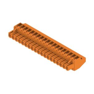 box connection yoke clamping 19 poles of number mm2 4 00 5 mm in pitch a 23 v 320 connection wire connector pcb