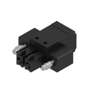 bx sn 180f 02 81 3 bcf mm 81 3 sort push-in 2-polet pcb-stik