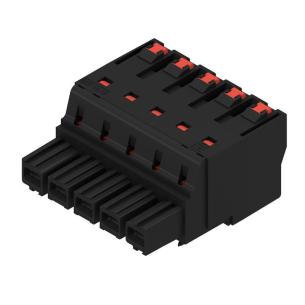 box actuator with in push 5 poles of number mm2 16 16 10 mm in pitch a 76 v 1000 connection wire connector pcb