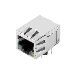 assembly manual tray nickel over gold yes led yes shielding connection solder thr tht mbps 1000 jack transformer rj45 connector pcb