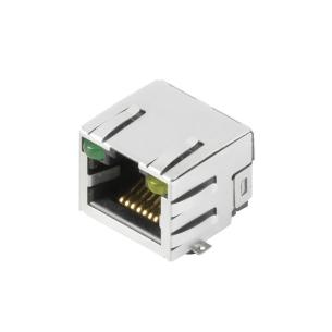 tape nickel over gold yes led yes shielding connection solder smd 5e cat jack modular rj45 connector pcb