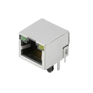 tape nickel over gold yes led yes shielding connection solder thr tht 5 cat jack modular rj45 connector pcb