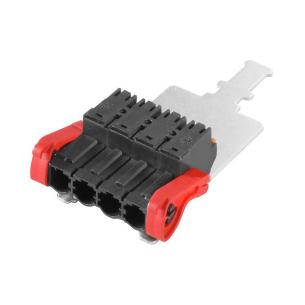 box connection tension-clamp actuator with in push 4 poles of number mm2 5 2 62 7 mm in pitch a 24 v 1000 connection wire connector pcb