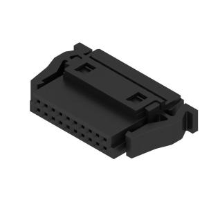 assembly manual tray terminal idc 20 poles of number 27 1 mm in pitch a 9 1 connection wire connector pcb
