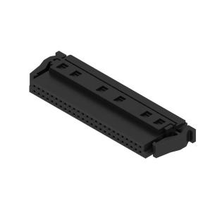 assembly manual tray terminal idc 50 poles of number 27 1 mm in pitch a 9 1 connection wire connector pcb