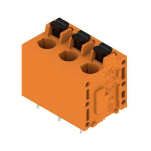 box 180 connection solder tht button push with in push 3 poles of number 50 7 mm in pitch a 24 v 600 terminal pcb
