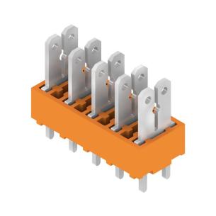 box 180 connection solder tht connection flat-blade 5 poles of number 00 5 mm in pitch a 24 v 320 terminal pcb