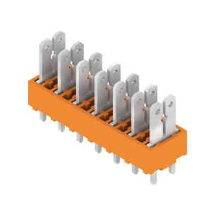 box 180 connection solder tht connection flat-blade 7 poles of number 00 5 mm in pitch a 24 v 320 terminal pcb