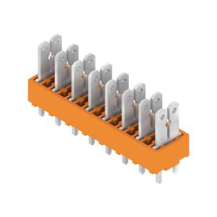 box 180 connection solder tht connection flat-blade 8 poles of number 00 5 mm in pitch a 24 v 320 terminal pcb