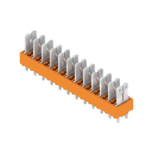 box 180 connection solder tht connection flat-blade 12 poles of number 00 5 mm in pitch a 24 v 320 terminal pcb