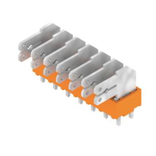 box 90 connection solder tht connection flat-blade 7 poles of number 00 5 mm in pitch a 24 v 320 terminal pcb