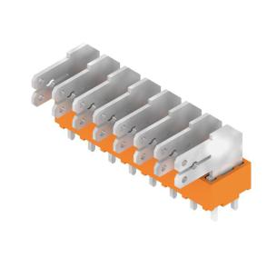 box 90 connection solder tht connection flat-blade 8 poles of number 00 5 mm in pitch a 24 v 320 terminal pcb