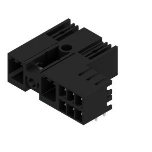 90 elbow outgoing 2 poles of number mm 62 7 connection board connector hybrid