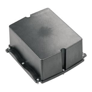 black untreated reinforced fibre glass polycarbonate mm 87 x 181 x 192 fieldpower housing plastic