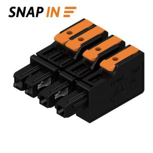 lever with in snap 4 poles of number mm 50 7 connection wire connector hybrid