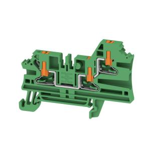 3 connections of number v 800 a 24 mm2 5 2 green in push block terminal feed-through
