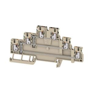 v-0 35 ts 3 levels of number 6 connections of number v 500 mm2 5 1 beige dark in push terminal modular multi-tier