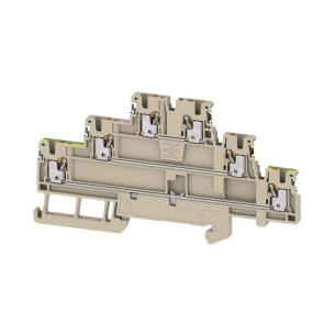 v-0 35 ts 3 levels of number 6 connections of number v 500 mm2 5 1 beige dark in push terminal modular multi-tier