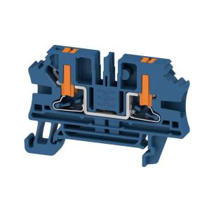 2 connections of number v 1000 a 32 mm2 4 blue dark in push block terminal feed-through