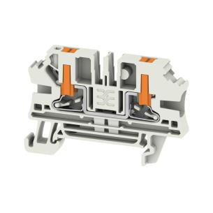 2 connections of number v 1000 a 32 mm2 4 grey light in push block terminal feed-through
