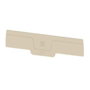wemid v-0 mm 1 2 width mm 9 77 height beige dark terminals for plate partition and end