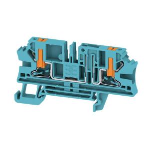 1 levels of number 2 connections of number v 500 a 20 mm2 4 blue in push terminal test-disconnect