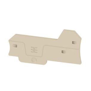 no snap-on wemid v-0 mm 2 width mm 6 77 height beige dark terminals for plate end