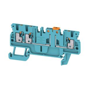 1 levels of number 3 connections of number v 400 a 10 mm2 5 1 blue in push terminal test-disconnect