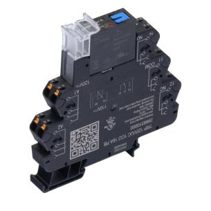 in push a 16 ac v 250 agni contact co 1 led green 10 uc v 120 module relay