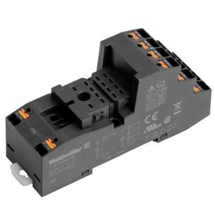 in push a 8 contact co 4 ip20 socket relay
