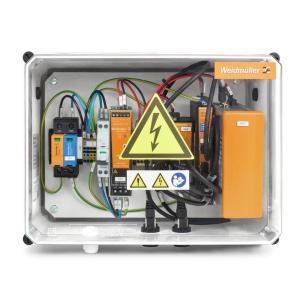 m value limit monitoring voltage components monitoring monitoring current powered battery protection surge ac v 230 photovoltaik box combiner